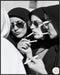 Posterizer 1 pcs-black and white photo art-nuns smoking cigarettes 1-Photography Art-Retro Art-Decorations for Bedroom, Office, Living Room - unfr...