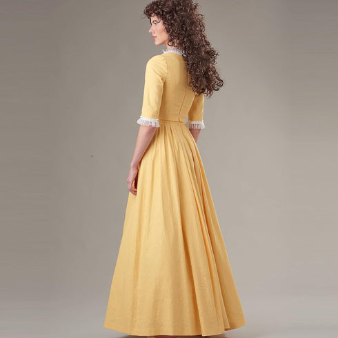 Simplicity Misses' 18th Century Historical Costume Dress Kit, Code 9251 Sewing Pattern, Sizes 16-24, White...