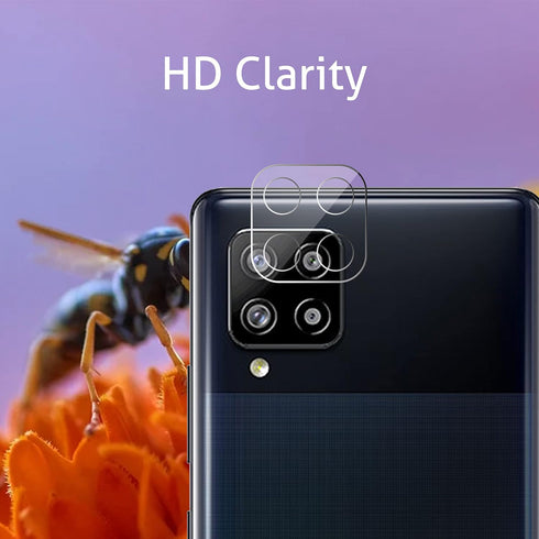 Ailun Glass Screen Protector for Galaxy A42 5G 3Pack + 2Pack Camera Lens Tempered Glass Fingerprint Unlock Compatible 0.33mm Ultra Clear Anti-Scra...