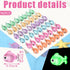 96 Pcs Fake Glow in The Dark Fish Mini Resin Fish Figurines Aquarium Fishes Tiny Fish Ornament Decorations for Aquarium Fish Tank...