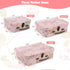 Set of 3 Paperboard Suitcases Storage Box Storage Gift Boxes With Lids for Photo Storage Home Decoration, Wedding, Birthday, Anniversary and New Y...