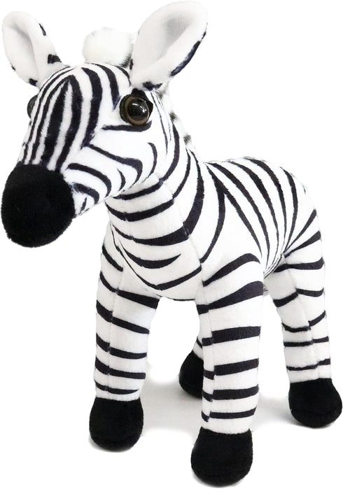 Ice King Bear Wild Animal Small Stuffed Animals Zoo Family Plush Toy (Zebra 7 Inches)...