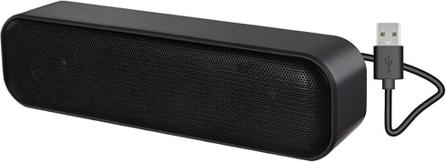 ZETIY Updated Computer Speaker, USB Powered Speaker for Desktop,Windows PC,Mac. Portable Mini Sound bar-Plug and Play with Volume Control and Mute...