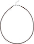 Mandala Crafts Brown Korean Wax Necklace Cord with Clasp Bulk 100 PCs - Necklace String for Jewelry Making Supplies – 18 Inches Rope Necklace Cord...