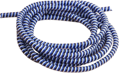 Augen Spiral Cable Protector Wrap for iPhone and Android Charging Cable, Phone Data Cable Sleeve Protector, Charger Cord Wire Protector (Dark Blue...