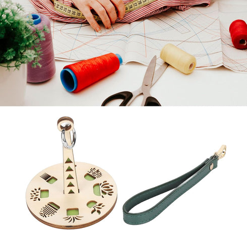 Generic Portable Wrist Yarn Holder Yarn Storage Prevents Yarn Tangling and Misalignment Yarn Holder for Knitting, Knitting Supplies Gift for The C...