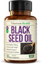 Black Seed Oil Capsules | Cold Pressed Blackseed Oil. Provides Vitamin E & Omega 3 6 9. High Potency (1500mg) for Joints, Immune Support, Antioxid...