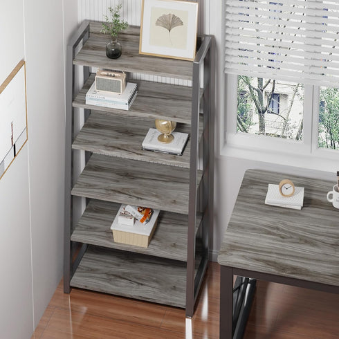 Grey Wood Wallpaper Peel and Stick Rustic Gray Grain Wood Contact Paper Waterproof Removable Faux Wood Vinyl Wrap Wall Paper Covering for Countert...