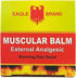 Eagle Brand Muscular Balm, External Analgesic, Warming Pain Relief, 0.7oz x 3, (Pack of 3)...