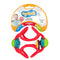 OgoBolli Teether Ring Tactile Sensory Ball and Baby Rattle Toy for Babies & Toddlers - Stretchy, Squishy, Soft, Non-Toxic Silicone - Boys and Girl...