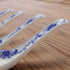 5-inch Porcelain Chinese Knot Blue Floral Soup Spoons Set of 4...