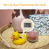 Baby Bath Thermometer (Sponge Upgraded Set),The Infant Baby Bath Floating Toy Safety Temperature Duck Thermometer...
