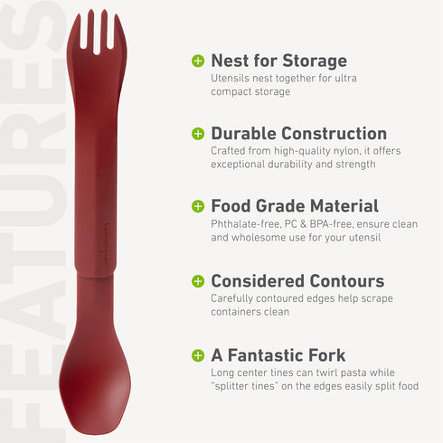 ?GoBites Duo and Bio Duo Travel Silverware, Full Size Portable Fork & Spoon, Reusable Utensil Set, PC and BPA-free, Food-Safe Nylon or Plant-Based...