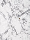 Art3d 120"x17.3" Self-Adhesive Wallpaper, Peel and Stick Grey Marble Paper, Matt...