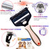 Dog Shedding Brush Comb Cat Brush Rabbit Brush for Long Short Haired,Dog Undercoat Rake Cat Comb Pet Dematting Deshedding Brush Bonus Pet Nail Cli...