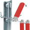 T-Post Clip Tool: Fence Wire Twisting and Fencing Tool with Red Rubber-Coated Handle - Easy to Use and Time-Saving (2 pcs)...