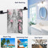 Naanle Beautiful Street View of Paris Eiffel Tower Painting Print Soft Guest Hand Towels Multipurpose for Bathroom, Hotel, Gym and Spa (16" x 30",...