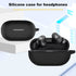 Compatible with Beats Solo Buds 2024 Case Cover,Shock-Proof,Premium Silicone with Keychain-Black...
