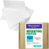 4.7x4.7 inches Cellulose Weighing Paper Sheet, Nitrogen Free,Non-Absorbing, High-Gloss (1000Pcs)...