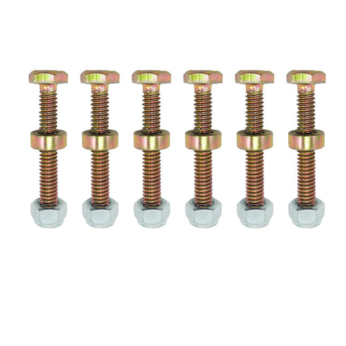 6-Pack 1501216MA Shear Pin Bolt Kits Compatible with Murray AYP Craftsman 1501216 9524MA 301172 722130 301172MA Snow Throwers Snowblower...