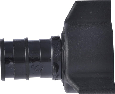 SharkBite 1/2 x 1/2 Inch NPSM Expansion FNPT Swivel Adapter for PEX-A Pipe, Pack of 5, Poly Plumbing Fittings, Female Adapter for PEX-A Tubing, UA...
