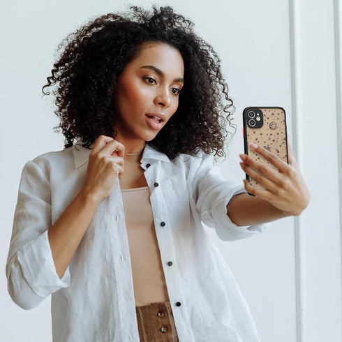 ZTOFERA Compatible with iPhone 11 Case for Star Pattern Translucent Frosted PC Back 3D Girls Woman Boys Cover Shockproof Protective Slim Phone Cov...