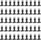 Kalolary 50 Pairs Misting Drippers Head, Atomizing Sprinkler with Tee Joints Adjustable Equipment Tool Micro Sprinkler Shrub for Flower Bed Patio,...