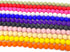 60pcs Silicone Beads, 15mm Silicone Beads Bulk Round Rubber Beads for Keychain Making Kit Silicone Focal Beads Loose Beads for Necklace Bracelet L...
