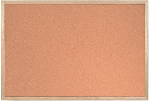 MasterVision Cork Push Pin Bulletin Board, 12" x 18", Pine Wood Frame, Wall Mount Kit Included (MC180012010)...