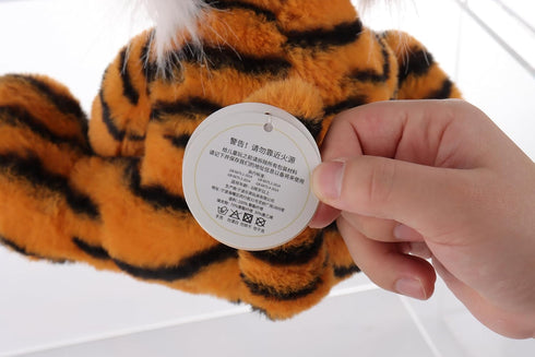 Apricot Lamb Toys Plush Classic Tiger Stuffed Animal Soft Cuddly Perfect for Child (Yellow Tiger, 8 Inches)...