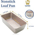 Ultra Cuisine Nonstick Bread Pan - 9.5x5 inch Loaf Pan, 1 lb - Easy Clean, Quality, Durable Bread Tin for Oven Baking Quick Bread, Meatloaf, Banan...