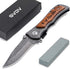 GVDV Pocket Knife with 7CR17 Stainless Steel, 3.4” Blade Folding Knife for Fishing Camping Hunting Hiking, Knives for Men Dad Husband Boyfriend, I...
