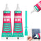 Fabric Glue, Permanent Clear Washable Clothing Glue for All Fabrics, Cotton, Flannel, Denim, Polyester, Doll Repair, 24 Hours Dry and Waterproof. ...