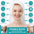 AURUZA Ice Face Roller and Gua Sha Set, Ice Roller for Face & Eye Puffiness Relief Beauty Facial Rollers Mold Icing Self Skin Care Massage Cube Sk...