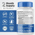 Earth's Pearl Probiotics for Women & Men & Kids - Pearl-Shaped Probiotic & Prebiotics with BIO-Tract®, 4 Billion CFU, Gut Health Support (60-Day S...