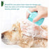 Dog Scrubber for Bath Pet Bathing Brush Silicone Shampoo Massage Dispenser Brush for Short Long Haired Dogs and Cats Washing(Blue)...