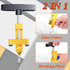 Canitu 2 in 1 Manual Tile Glass Cutter Tool Kit with 3-15 mm Tungsten Steel Blades Breaking Pliers Manual Glass Tile Cutter Hand Tool for Home DIY...