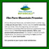 Pure Mountain Botanicals Organic Liquid Stevia Sweetener – Alcohol Free and Kosher Sweet Sugar Substitute Stevia Drops - 2oz Glass Bottle...