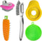 Openfly Flexible Vegetable Brush Fruit and Vegetable Brushes, Vegetable/Fruit Peeler with Brush Bendable Fruit Brush Scrubber for Food Veggies Car...