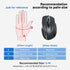 TECKNET Wireless Mouse (2.4G & BT5.0/3.0) Silent Mouse 4800 DPI Computer Mouse 6 Buttons Bluetooth Mouse, USB A Mouse Wide Compatibility - Grey...