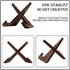 Wooden Display Stand Plate Holder Display Stand Picture Photo Frame Stand Decorative Signs Holder Multifunctional Display Stand for Table Decorati...