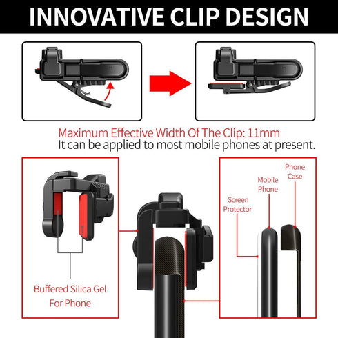 ?1 Pair? Z108 Mobile Gaming Controller Compatible with PUBG Mobile/Fortnitee Mobile/Call of Duty Mobile, Sensitive Shoot and Aim Trigger L1R1 Comp...