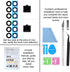 2PCS Galaxy A55 Back Rear Camera Lens Glass Replacement, ASDAWN Back Lens Glass for Samsung Galaxy A55 6.6 inches All Carriers with Free Lens Film...