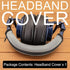 Replacement Headband Cover Compatible ATH M50X M50 M40X M40 M30X M20X Headphones (Silver)...