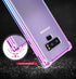 Samsung Galaxy Note 9 Case,Clear Note 9 Case Shockproof TPU Bumper Cases Non Slip Scratch Resistant PC Hard Back Protective Case Cover for Galaxy ...
