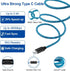 Dual USB Car Charger with Fast Charge Type C USB C Cable Compatible for Moto G Power,G Stylus,G Fast,G7 G8 G9 Play Power Plus,G7 Supra,G6 Plus,Sam...