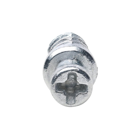 20 Pack Screw-in Dowel Furniture Connector, Zinc, 11/32" (9mm) Length for 3/16" (5mm) Hole, R014Z...