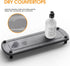 Instant Dry Bathroom Kitchen Sink Organizer, Diatomite Stone Drying Tray for Soap Dispenser, Sponge Brush and Toothbrush Cup, Countertop Fast Dryi...