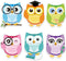 6 Pack Owl Sticky Notes Owl Shaped Notepads Cute Notepads Things to Do Notepad Owl Party Favors for Kids Teacher Classroom Office Gifts Decor Supp...