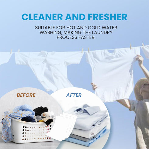 Laundry Detergent Sheets - Laundry Sheets 66 Loads?33 Sheets?...